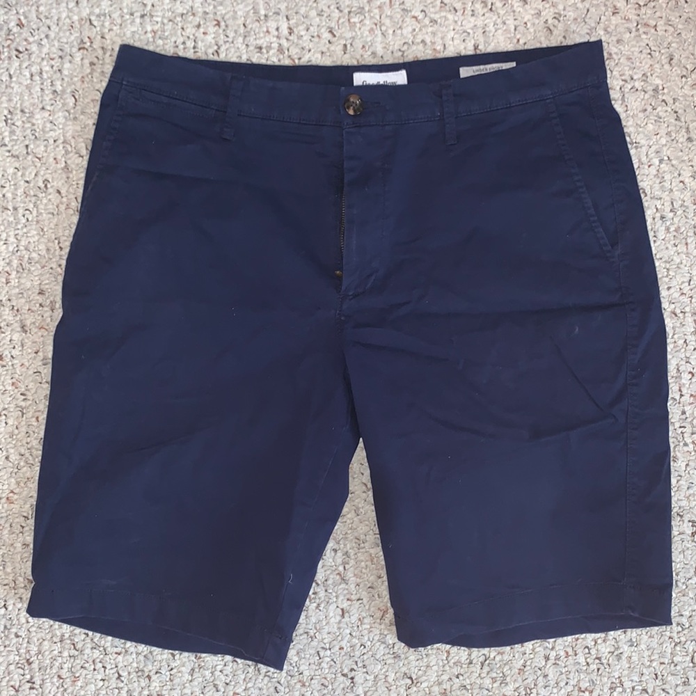 Goodfellow Blue Khaki Shorts Men’s 34